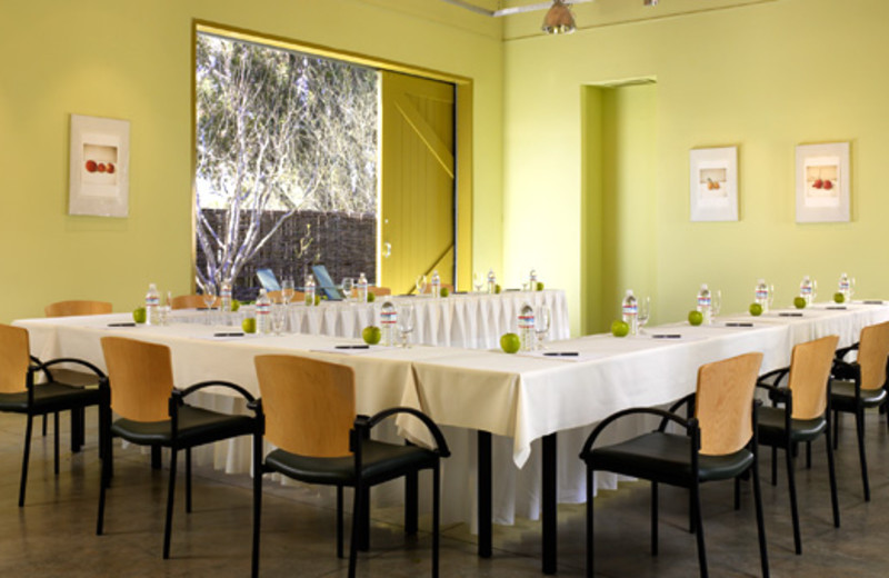 Conference room at Hotel Healdsburg.