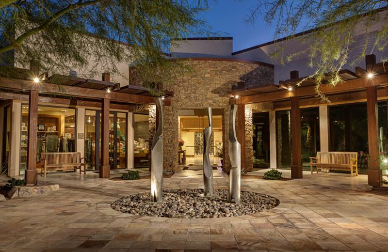 Spa Entrance at Marriott Desert Springs Resort