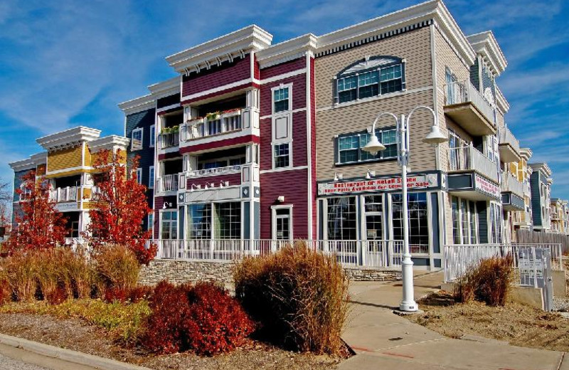 Vacation rental exterior at Beach Combers Vacation Rentals.