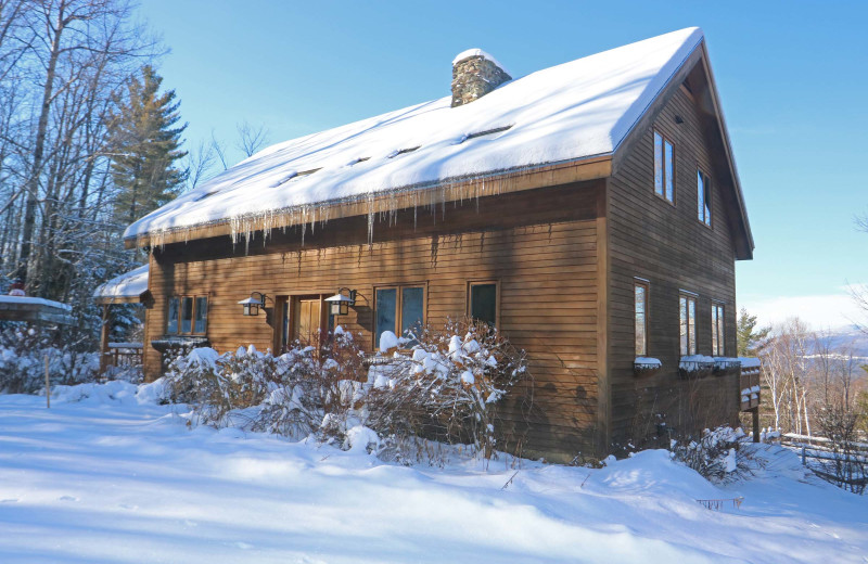 Rental exterior at Stowe Country Homes.