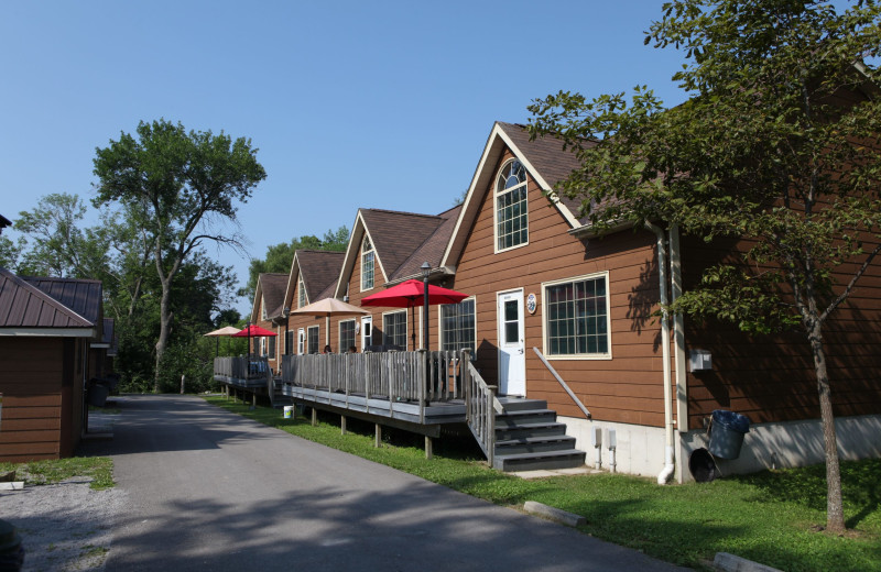 Cottage exterior at Southview Cottages Resort.