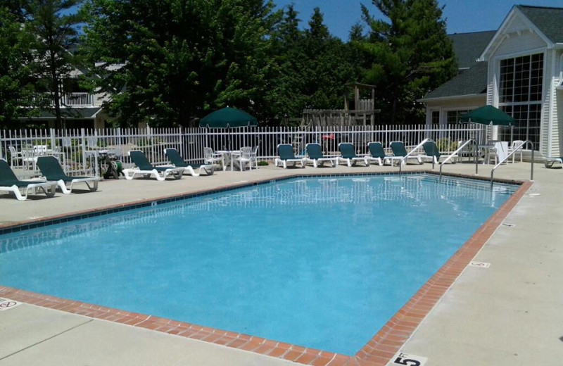 Outdoor pool at Pheasant Park Resort.