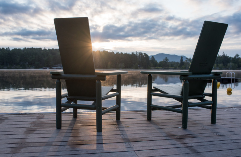 Lake view at Golden Arrow Lakeside Resort.