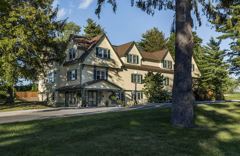 Exterior view of Cranwell Spa & Golf Resort.