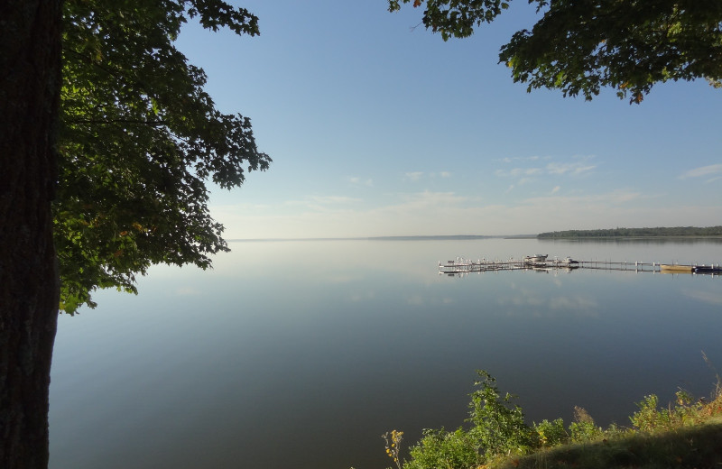 Lake view at Geiger's Trails End.