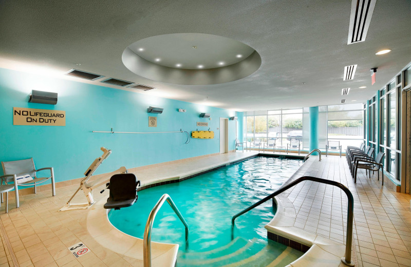 Indoor pool at SpringHill Suites Columbus OSU.