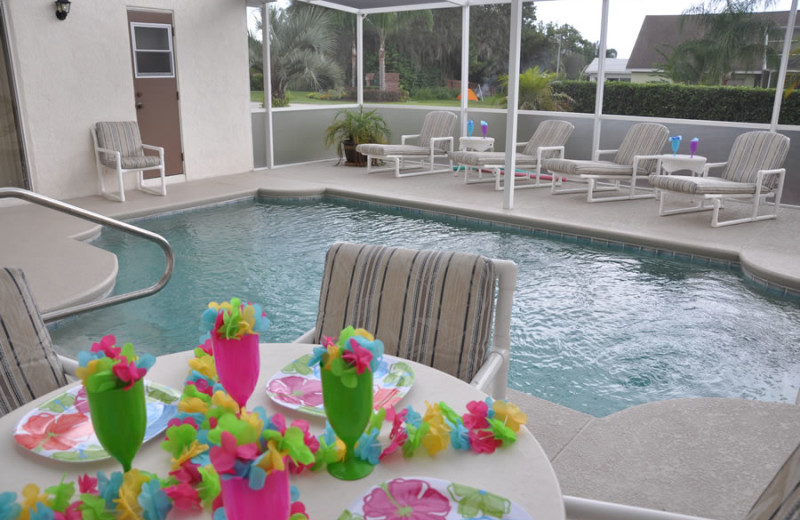 Rental pool at Sunkiss Villas.