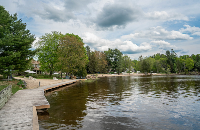 Beach at Taboo Muskoka.