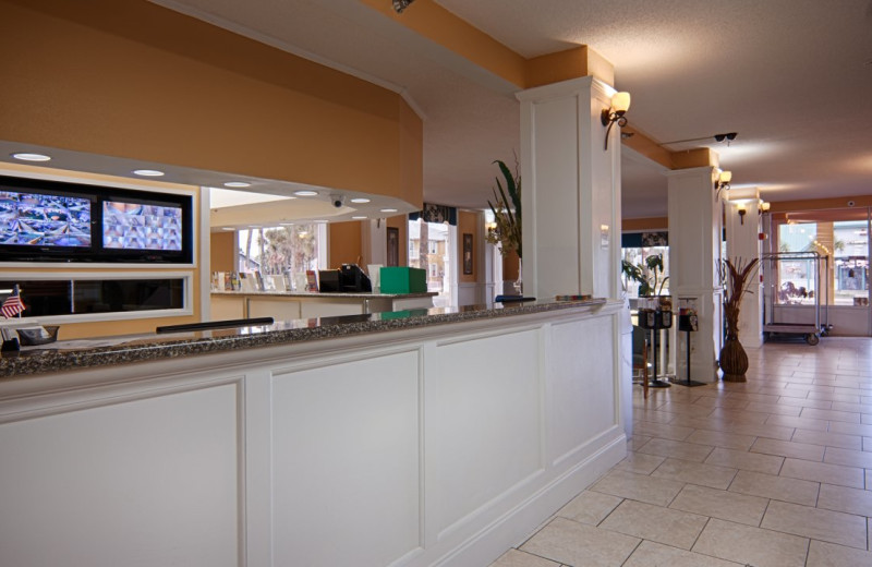 Lobby at Fountain Beach Resort.