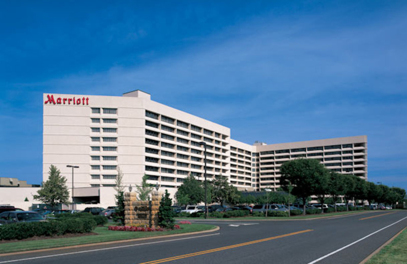Exterior view of Long Island Marriott Hotel & Conference Center.