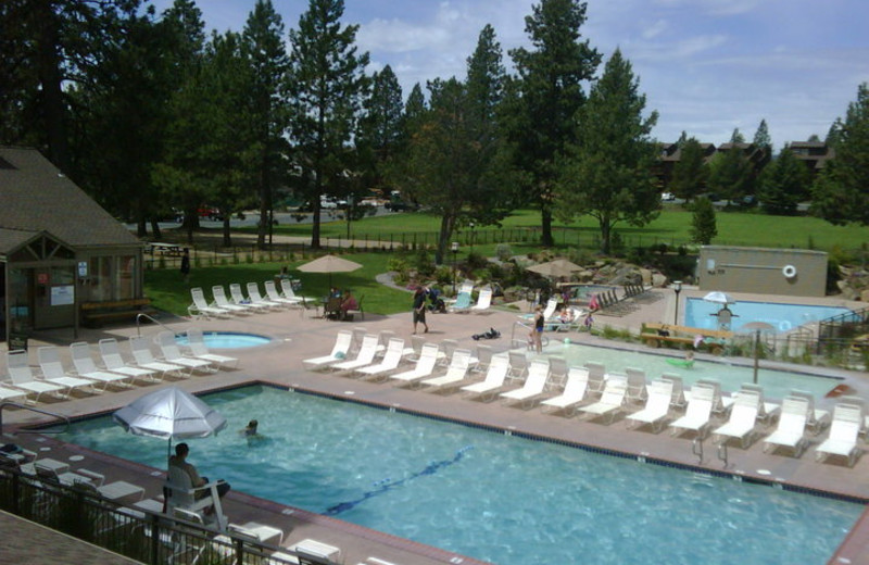 Outdoor Pool at Seventh Mountain Resort 