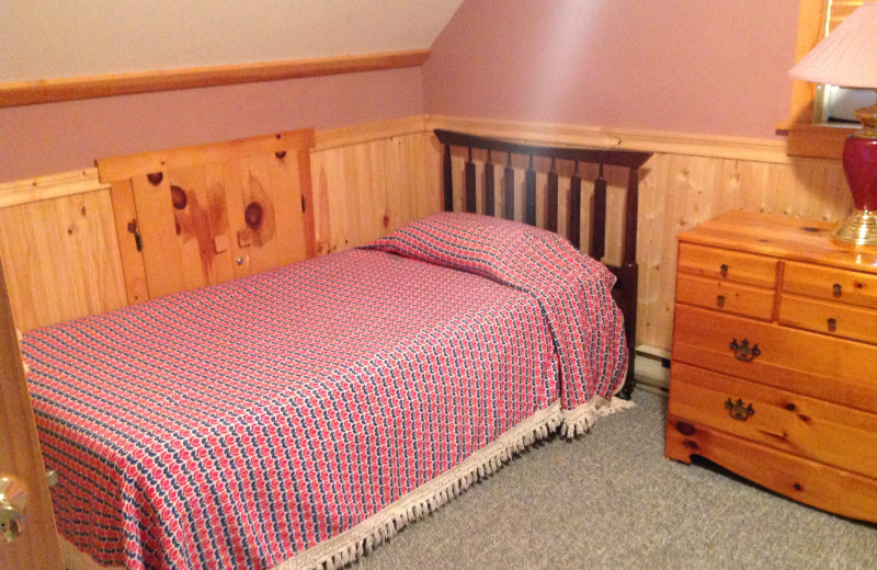 Guest room at Central House Family Resort.