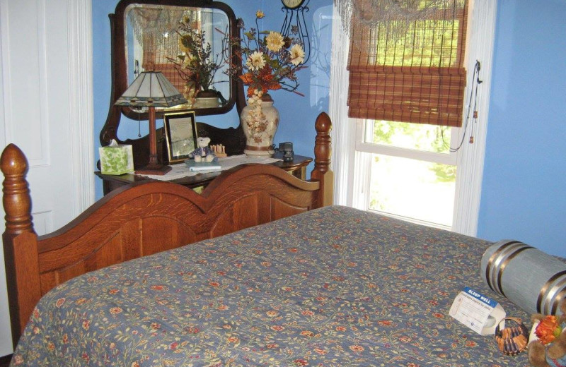 Guest room at Country Haven B&B.