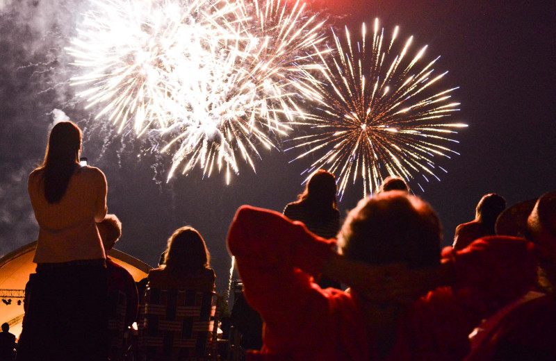 Fireworks at 320 Guest Ranch.