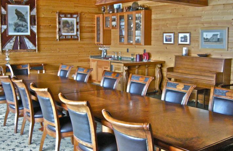 Meeting room at The Lodge at Sandpoint.