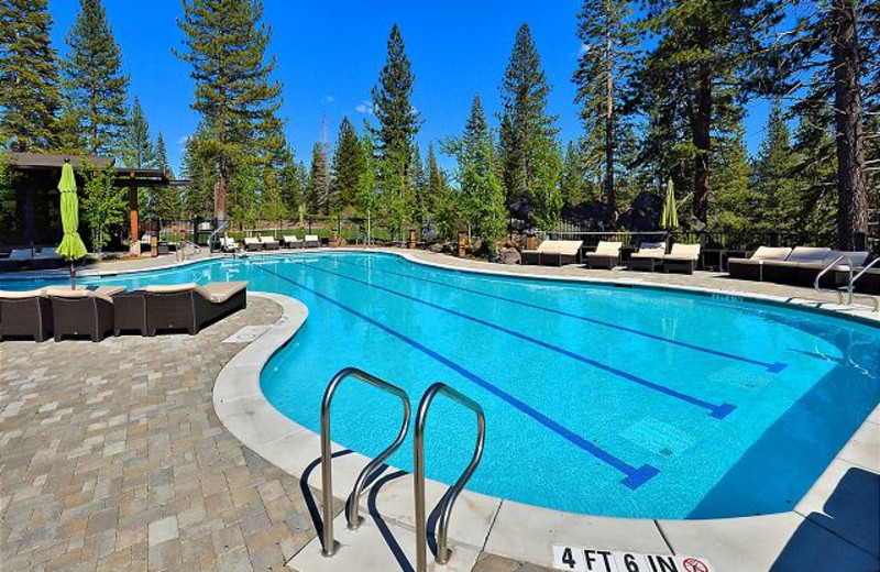 Onsite Amenities like swimming pools available with some rentals at Tahoe Signature Properties