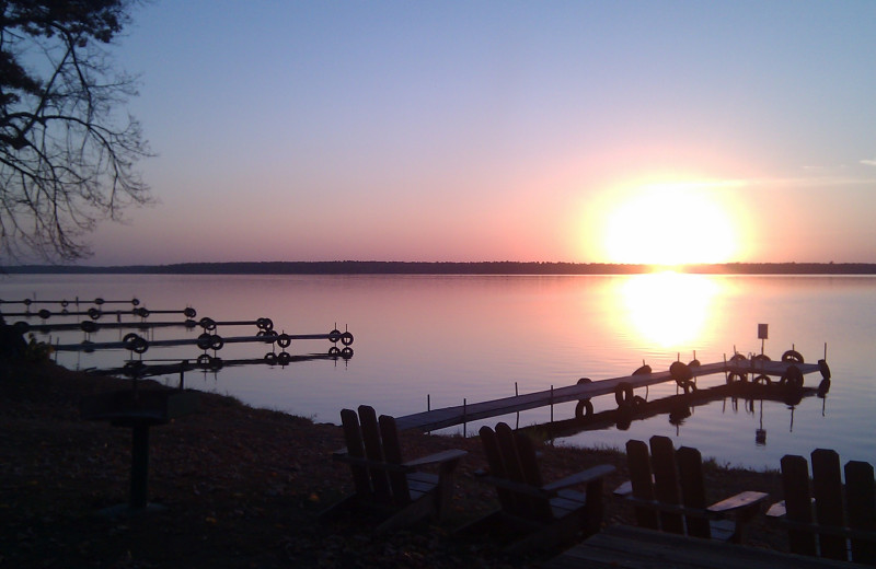 Sunrise at Sandy Beach Resort.