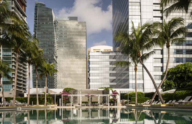 Exterior view of Four Seasons Hotel Miami.