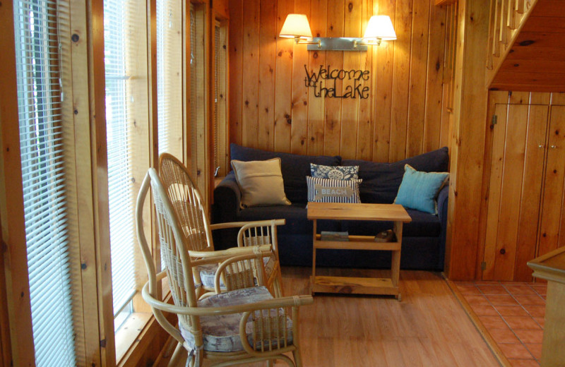 Interior view of Sebago Lake Lodge