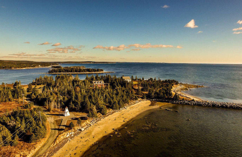 Aerial view of SeaWind Landing.