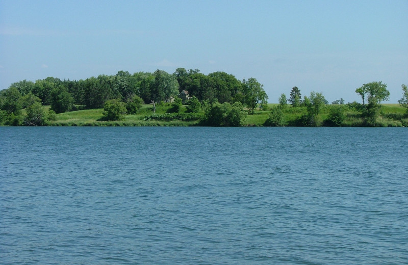 Lake view at Long Lake Resort.