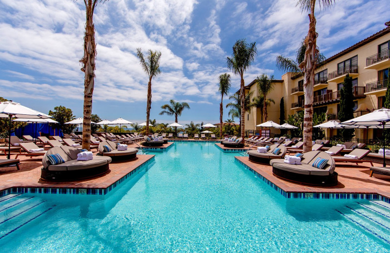 Outdoor pool at Terranea Resort.