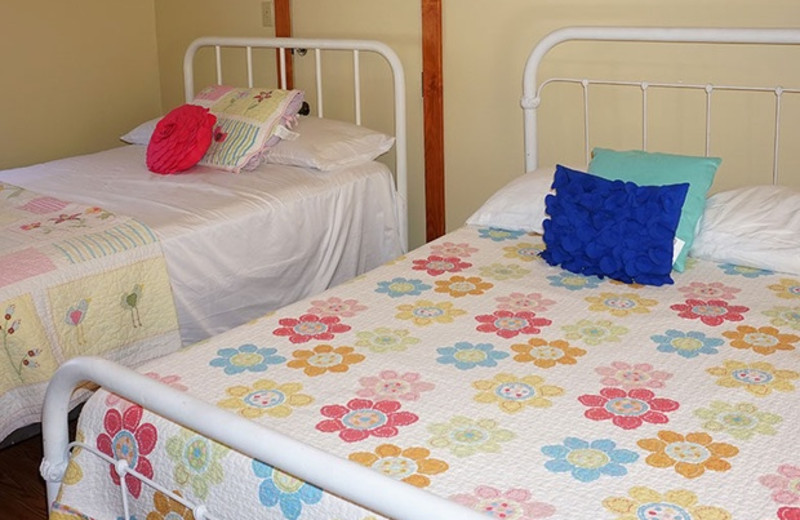 Bedroom at Creekside Retreat.