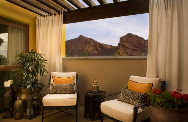 Suite Outdoor Patio at Montelucia Resort