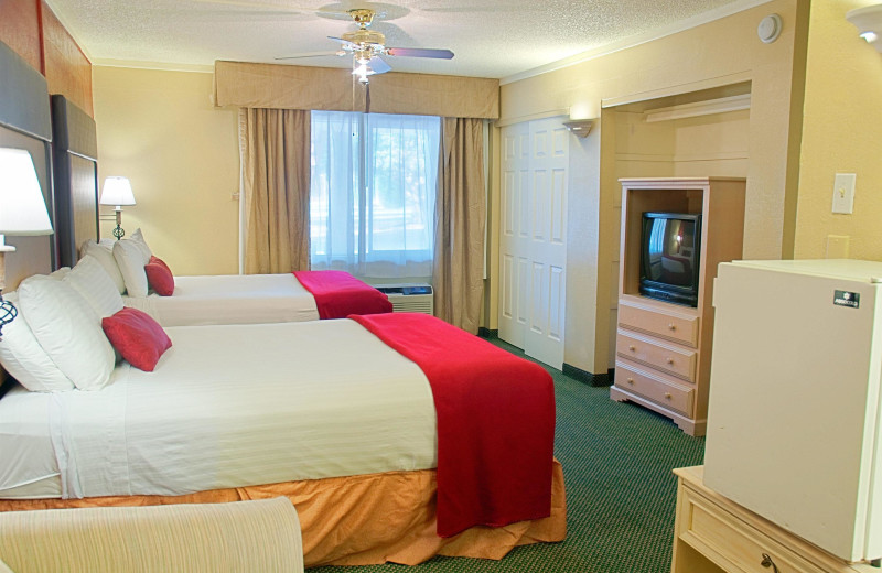 Guest room at Hotel Tucson City Center.