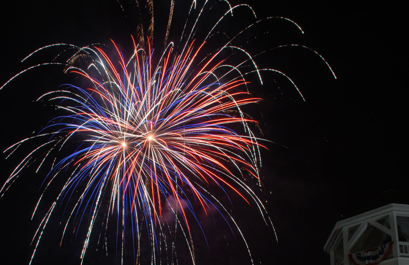 Fireworks at Waterville Valley.