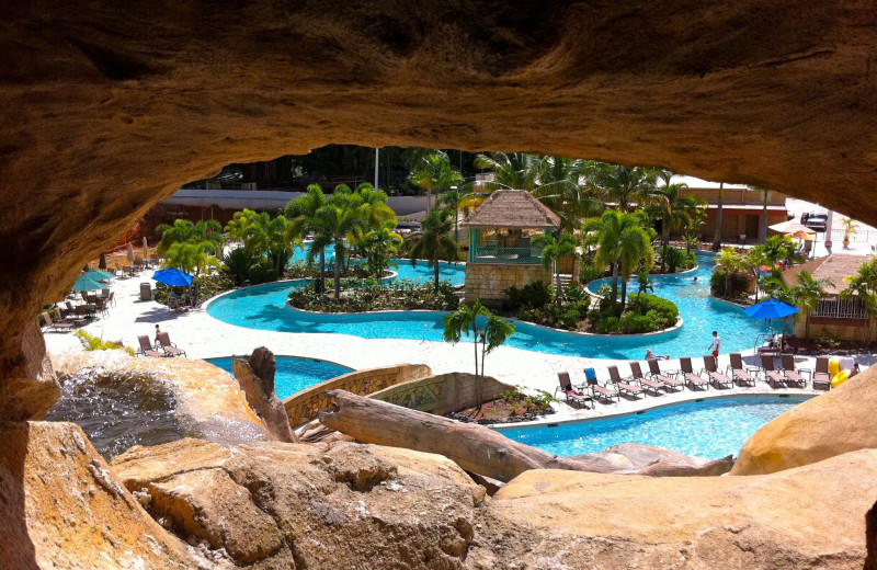 Outdoor pool at Mayaguez Resort & Casino.