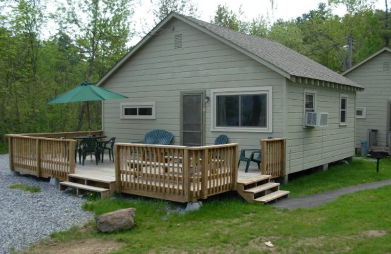 Exterior cottage view at Diamond Cove Cottages.