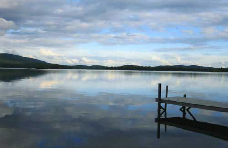 View of lake from Rockywold-Deephaven Camps.