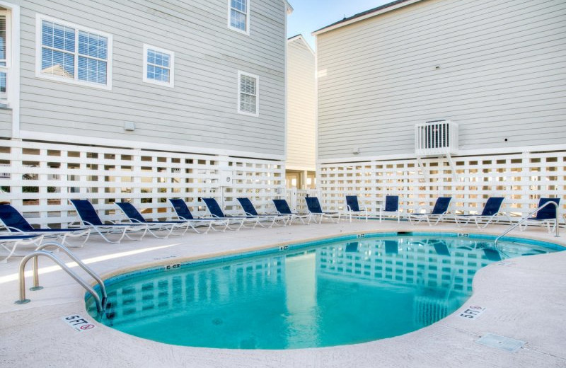 Rental pool at Grand Strand Vacations.