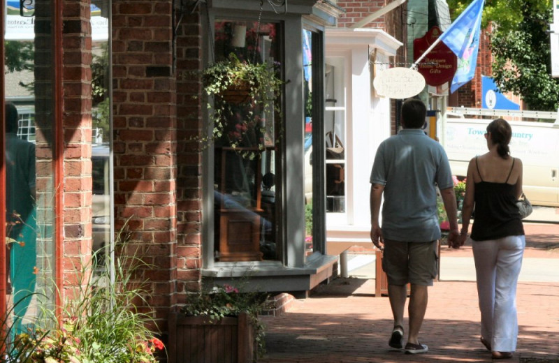 Shopping at Little Main Street Inn.