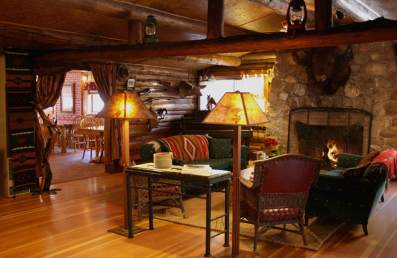 Cabin Living Room at Bill Cody Ranch