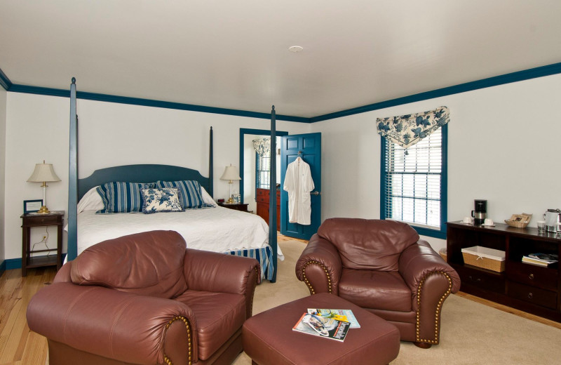 Guest room at Osprey Point.