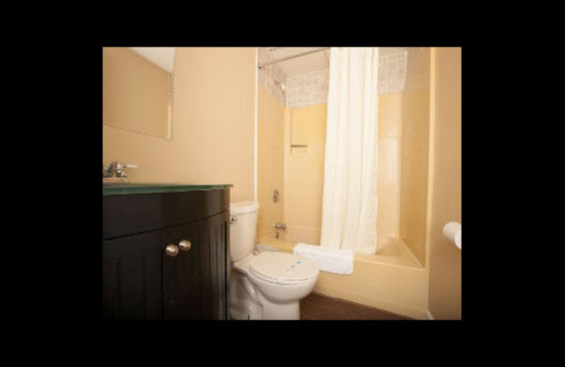 Guest bathroom at Days Inn - Seaside Heights.