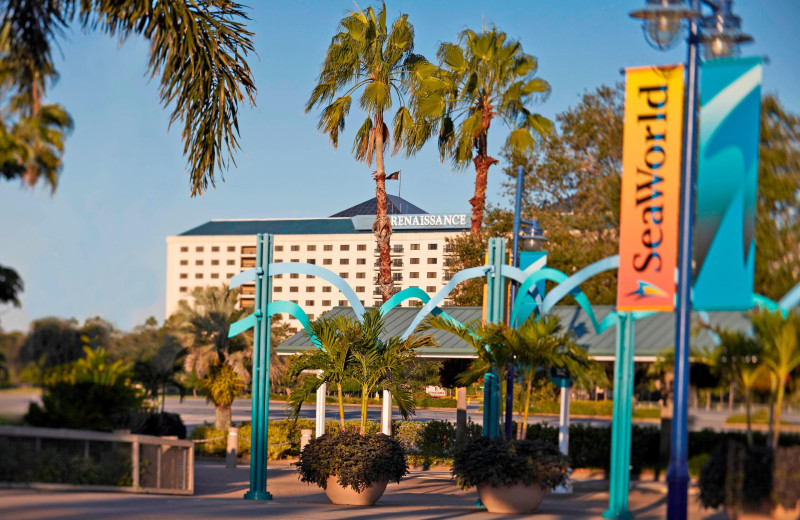 Exterior view of Renaissance Orlando Resort at SeaWorld.