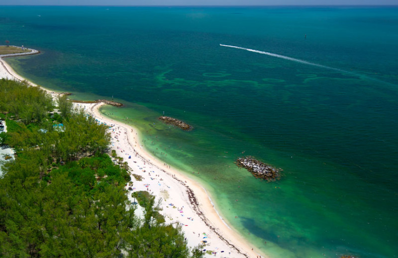 Beach near The Southernmost House.