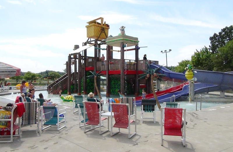 Waterpark at Yogi Bear's Jellystone Park Warrens.