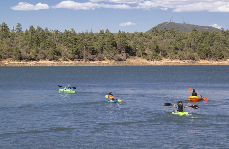 Kayaking at Quality Hills Resort Villas.