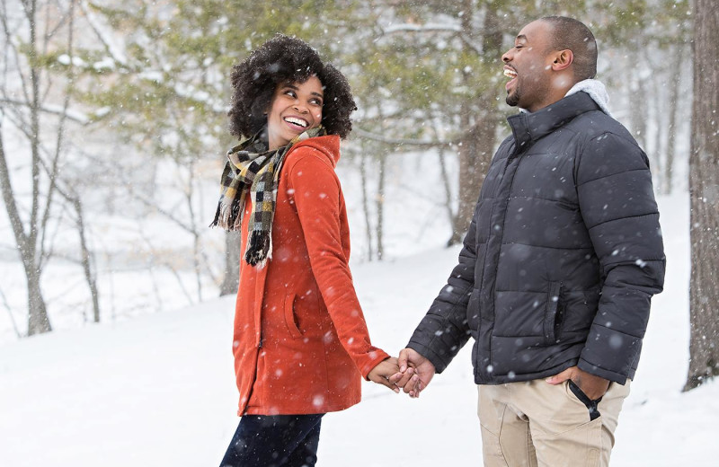 Couple at Cove Haven Entertainment Resorts.