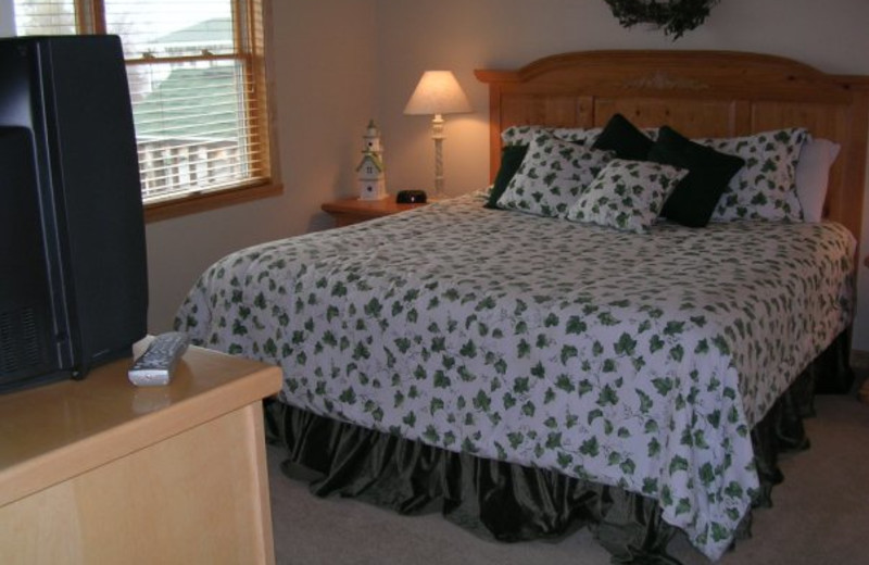 Bedroom at Birchwood Lodge.