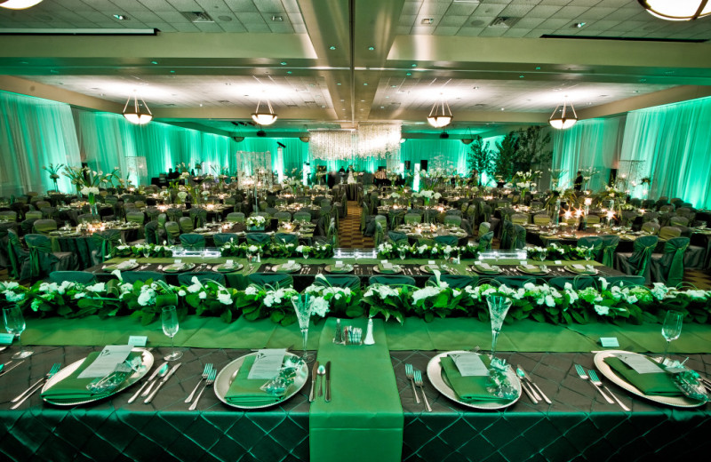 Wedding at Kalahari Waterpark Resort Convention Center.