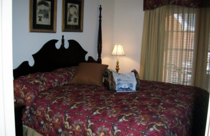 Guest room at Westgate Williamsburg.