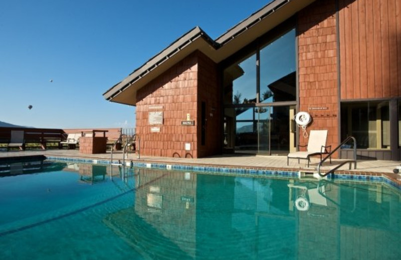 Outdoor pool at The Inn at Jackson Hole.