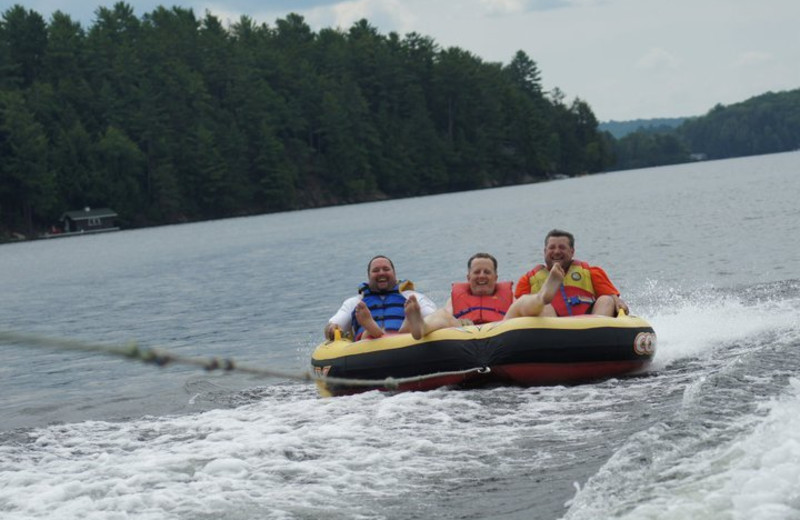 Lake activities at Lumina Resort.