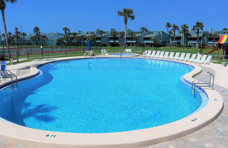 Outdoor pool at Sunnyside Resort Rental Company.