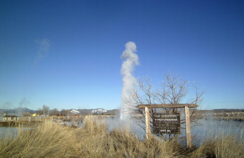 Old Perpetual at Hunter's Hot Springs Resort.